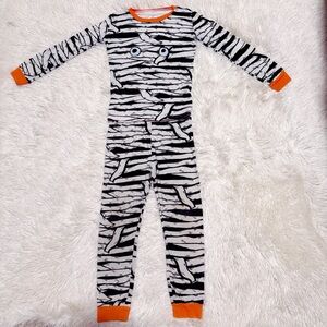 Kids Zebra Print Pajama Set